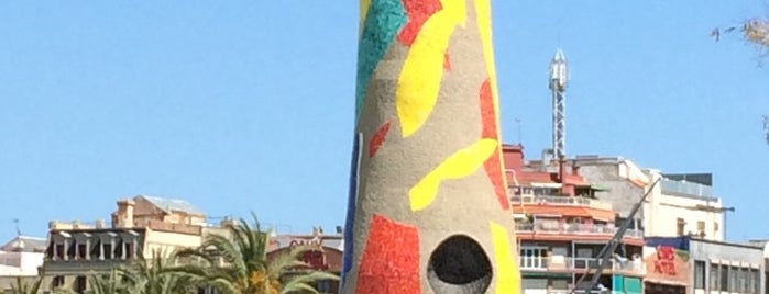 Parc de Joan Miró is one of Parques diferentes.