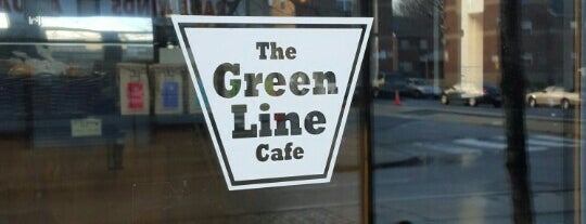Green Line Cafe is one of Places to go.