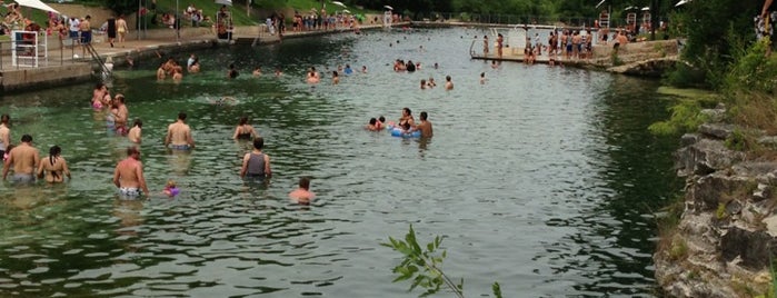 Barton Springs Pool is one of Best Swimming Holes.