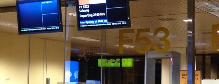Gate F53 is one of SIN Airport Gates.