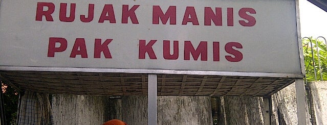 Rujak Manis Pak Kumis is one of Culinary of Surabaya.