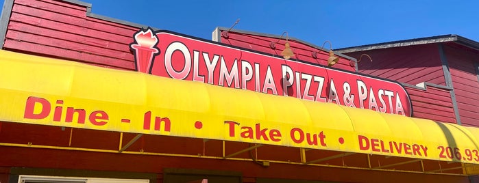 Olympia Pizza & Pasta is one of The 13 Best Places for Veggie Pizza in Seattle.