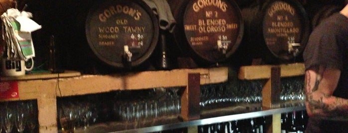 Gordon's Wine Bar is one of london restaurants.