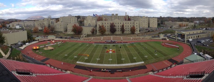Alumni Memorial Field at Foster Stadium is one of NCAA Division I FCS Football Stadiums.
