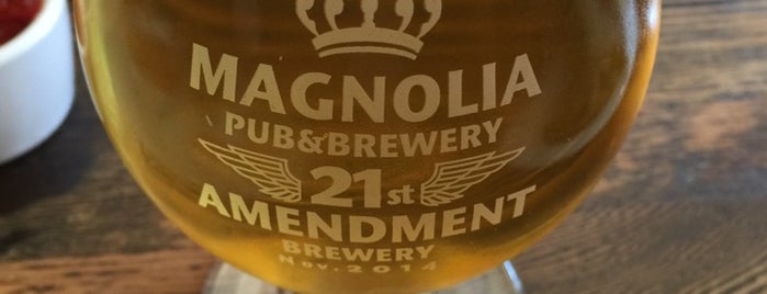 Magnolia Gastropub & Brewery is one of SF Craft beer.