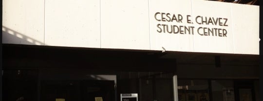 Cesar Chavez Student Center is one of Tempat yang Disukai David.
