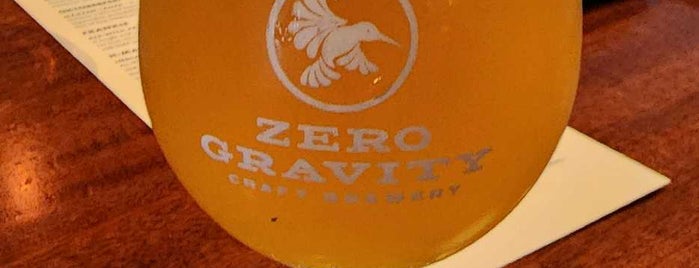 Zero Gravity Brewery is one of Vermont.
