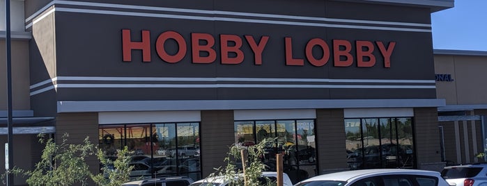 Hobby Lobby is one of The 7 Best Arts & Crafts Stores in Tucson.