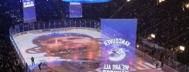 Rogers Arena is one of NHL Arena's Len and Tom 2013.