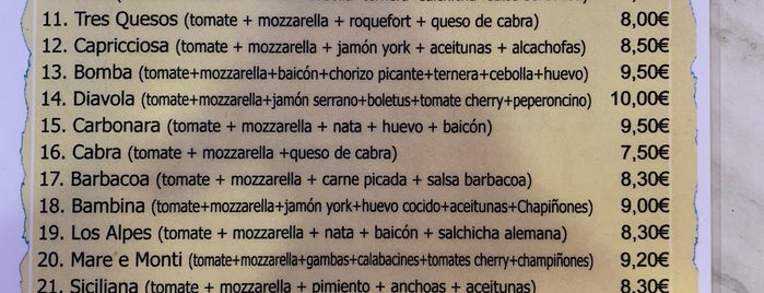 Pizzeria La Bambina is one of Mis bares.