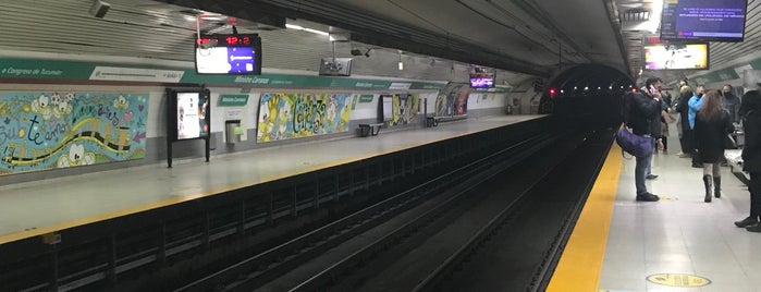 Estación Ministro Carranza [Línea D] is one of To Try - Elsewhere40.