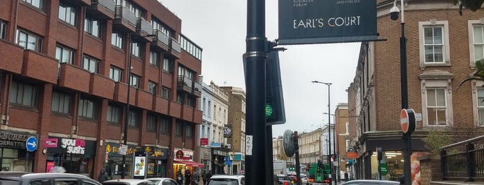 Earl's Court is one of England.