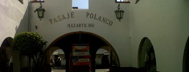 Av. Presidente Masaryk is one of Lugares favoritos de Pablo.