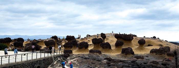 Yehliu Geopark is one of I explore Taiwan.