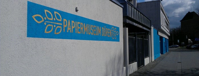 Papiermuseum Düren is one of Touristischer Stadtplan Düren.
