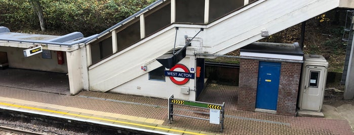 West Acton London Underground Station is one of TFL - Central Line.