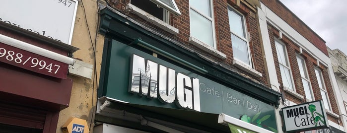 Mugi's Coffee Bar is one of [London] - Serbian.