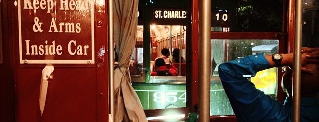 St. Charles Avenue Streetcar is one of Louisiana.