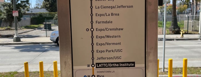 Metro Rail - LATCC/Ortho Institute Station (E) is one of Transit: LA Metro Rail 🚆.