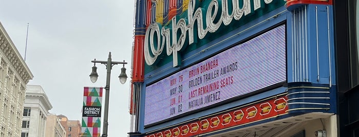 The Orpheum Theatre is one of Best Neon In LA.