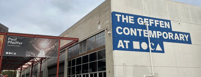 The Geffen Contemporary (MoCA) is one of la to do..