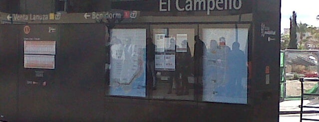 Estación TRAM El Campello is one of สถานที่ที่ Sergio ถูกใจ.