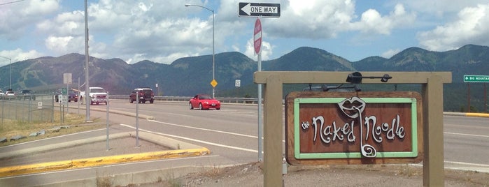 The Naked Noodle is one of Whitefish, Montana.