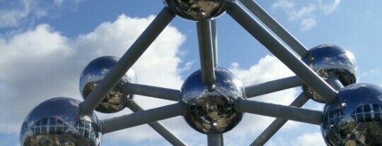 Atomium is one of Bruxelles.