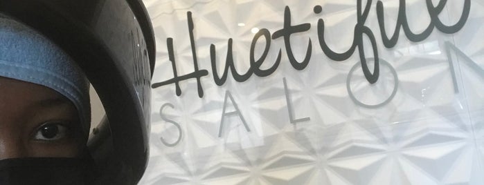 Huetiful Salon (Dallas-Ft. Worth) is one of สถานที่ที่ Whitney ถูกใจ.