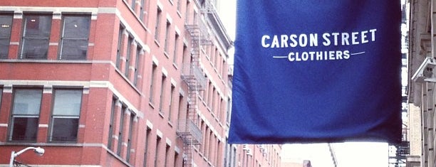 Carson Street Clothiers is one of Premium Clothing Boutiques - NY.