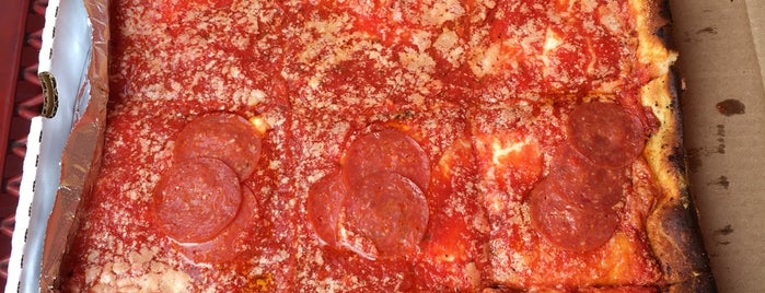 L&B Spumoni Gardens is one of The 13 Best Places for Pepperoni Pizza in Brooklyn.