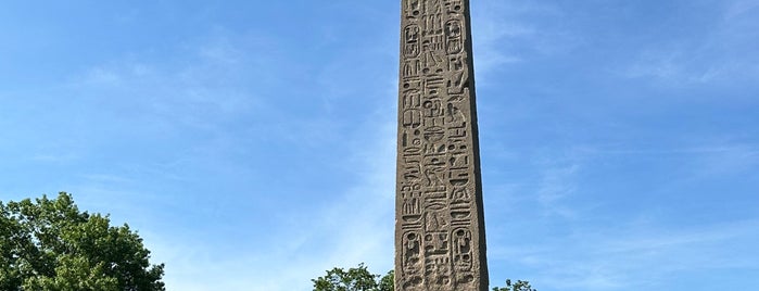 The Obelisk (Cleopatra's Needle) is one of New York City, NY.
