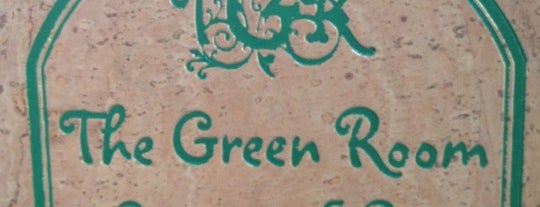 The Green Room is one of Tempat yang Disimpan Nat.