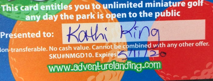 Adventure Landing is one of Amusement Centers.