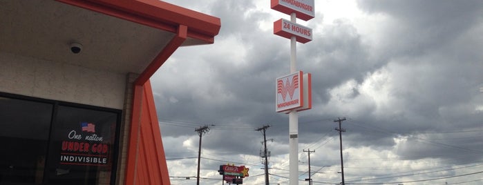 Whataburger is one of Open Late.