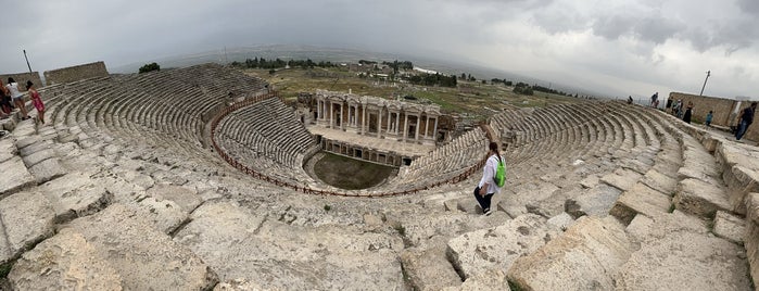 Pamukkale Antik Tiyatro is one of Ephesus and Pamukkale.