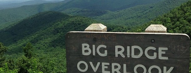 Big Ridge Overlook is one of Along the Blue Ridge Parkway.