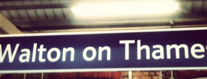 Walton-on-Thames Railway Station (WAL) is one of Jamesさんのお気に入りスポット.