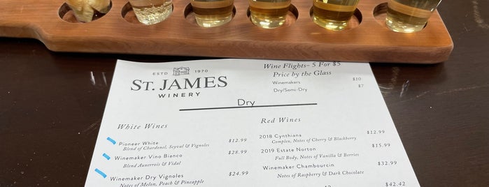 St. James Winery is one of Places I love.