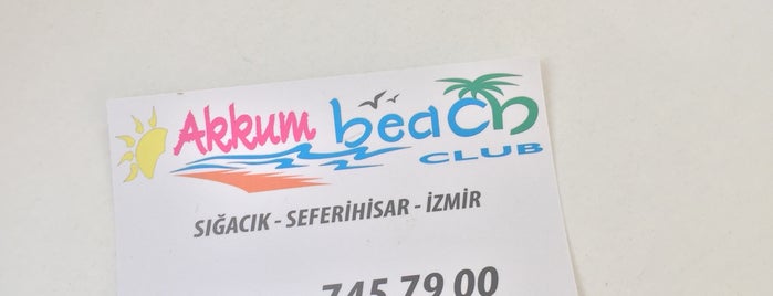 Akkum Beach Club is one of İrem : понравившиеся места.
