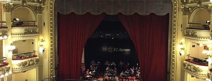 El Ateneo Grand Splendid is one of Liliana : понравившиеся места.
