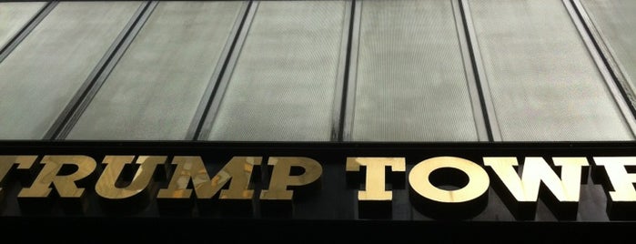 Trump Tower is one of New York TOP Places.