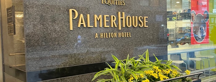 Palmer House - A Hilton Hotel is one of Tempat yang Disukai Antonio Carlos.