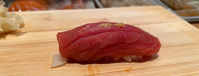 Tanoshi Sushi is one of [To-do] NY.