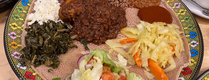 Lesaac Ethiopian Cafe is one of washingtonpost: 2012 Fall Dining Guide in the D....