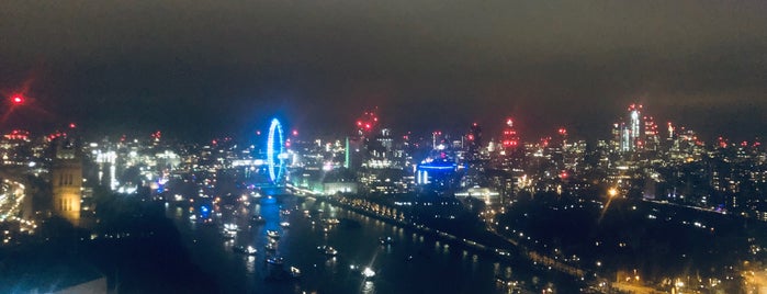 The London Sky Bar is one of The Best London Bars With A View.
