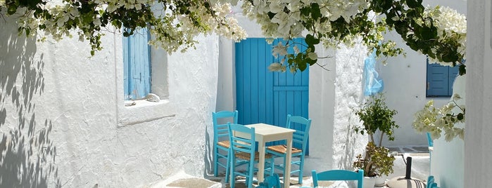 Prodromos is one of Paros island.