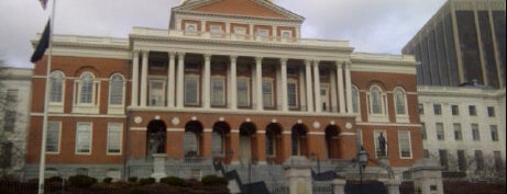 Massachusetts State House is one of Boston best places.