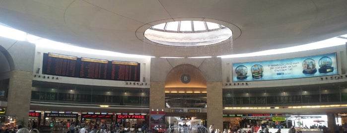 Flughafen Ben Gurion (TLV) is one of Israele.