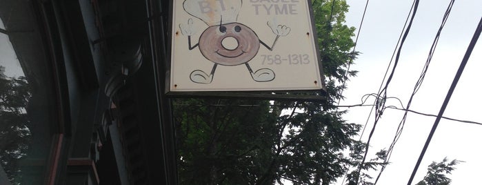 Bagel Tyme is one of Alb.